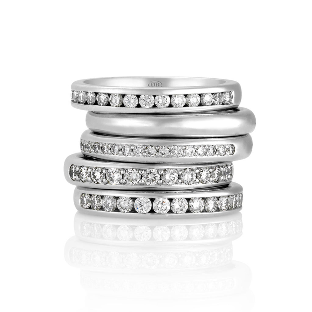 Diamond rings. Wedding bands. Eternity rings. David Benn Fine Jewellery, Sydney, Australia.
